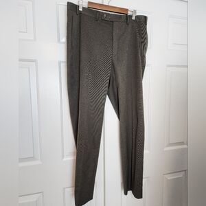 Lauren Ralph Lauren Vintage Flat Front Men's  Brown Dress Pants Size 34 × 34